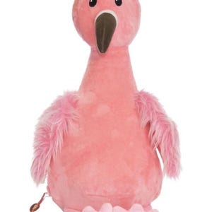 FLAMINGO - Personalised & Weighted Plushies,Bear,soft Toy,Teddy's. For Anxiety,Autism, Depression,ADHD,PTSD. Calming and soothing.