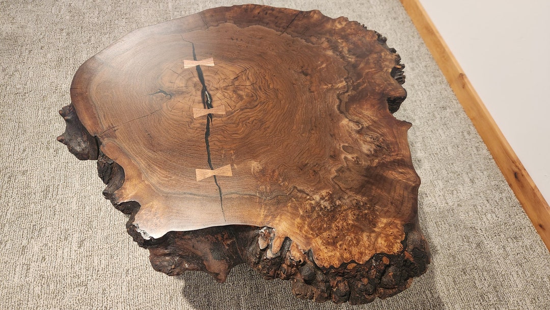 Black Walnut Burl Coffee Table - Etsy
