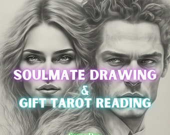 Soulmate-tekening | Soulmate-lezing | Soulmate-tekening | Hou van tarotlezen | Toekomstige liefdeslezing | Psychisch lezen | psychische voorspelling