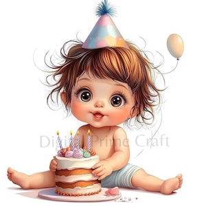 11 Geburtstag Clipart, Kinder Geburtstag Clipart, hochwertige Jpgs, digitaler Download, Drucke, kommerzielle Lizenz
