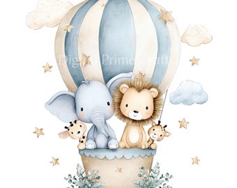 10 Kinderzimmer Dekor Clipart, Jungen Zimmer Dekor Clipart, hochwertige Jpgs, digitaler Download, Aquarell Clipart, Printables, kommerzielle Lizenz
