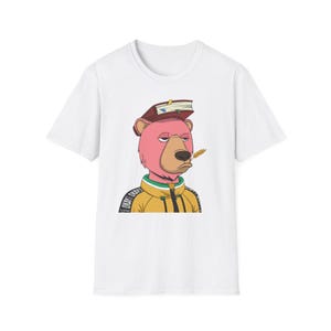 Trendy Graphic Tee, Casual Wear, Gift for Animal Lovers, Unisex Fashion, Quirky Shirt for Fun Occasions, Streetwear Style
