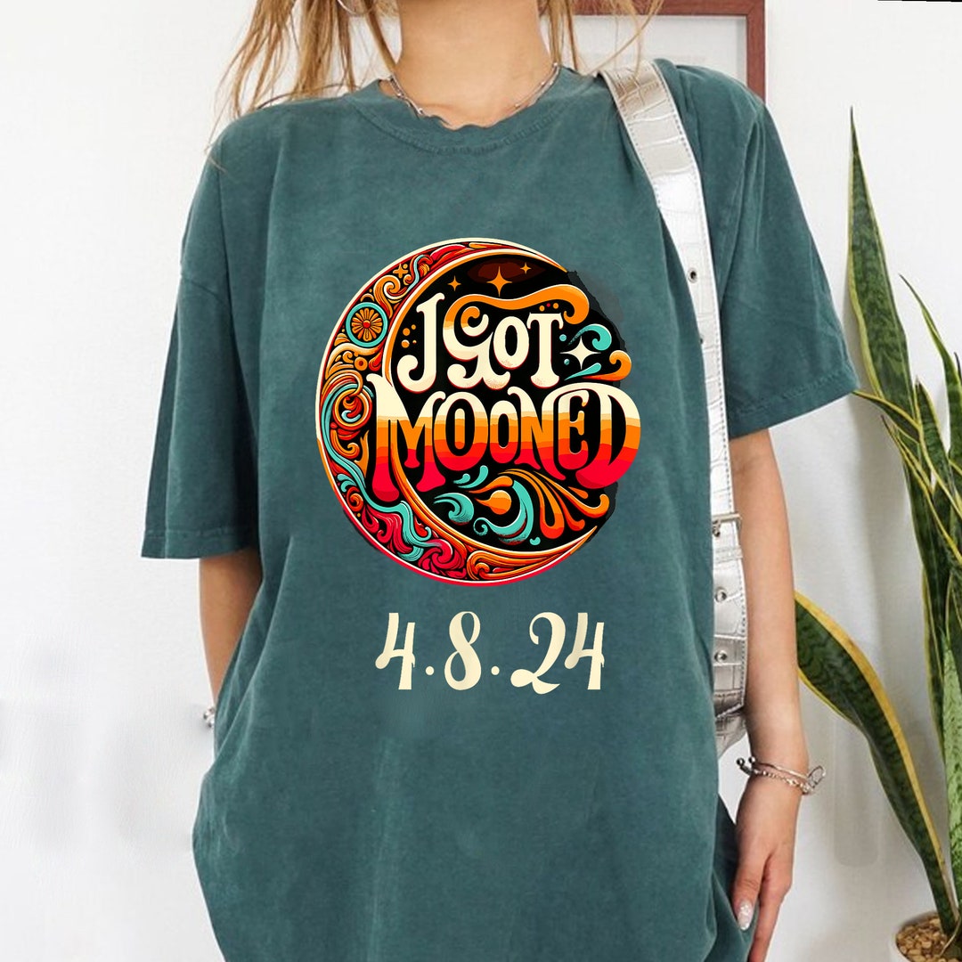 Solareclipse2024tshirtigotmoonedtotaleclipsetshirt1221 Etsy