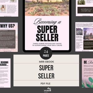Super Seller eBook | MRR | How to Make Super Sales with Digital Marketing