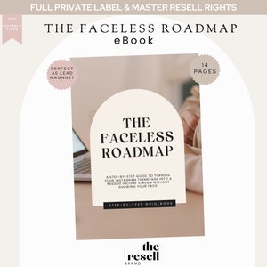 La feuille de route sans visage (guide étape par étape du marketing numérique sans visage sur Instagram) | Aimant en plomb gratuit | MRR | DPP