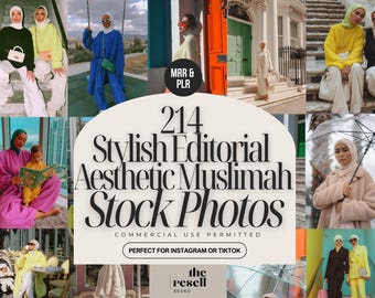 214 afbeeldingen van redactionele stockfoto's van Muslimah Modest Fashion | Hijabi Aesthetic PNG Content Bank-bundel | PLR + MRR |  Commercieel gebruik inbegrepen