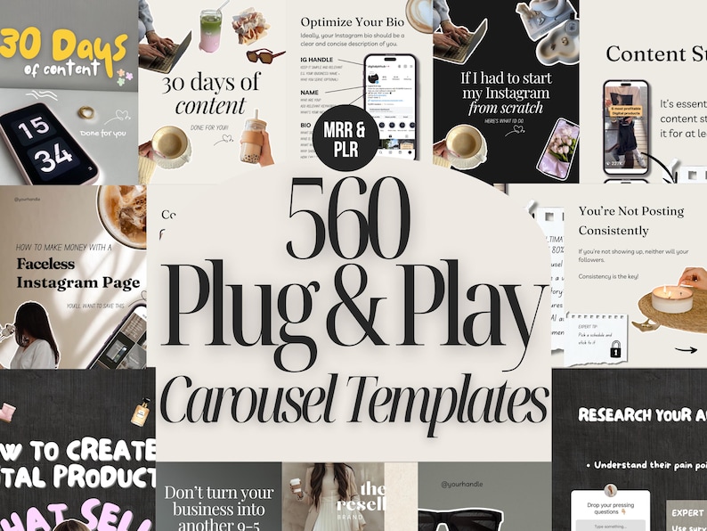 560 Instagram Carousel Templates | Canva Editable Social Media Posts ...