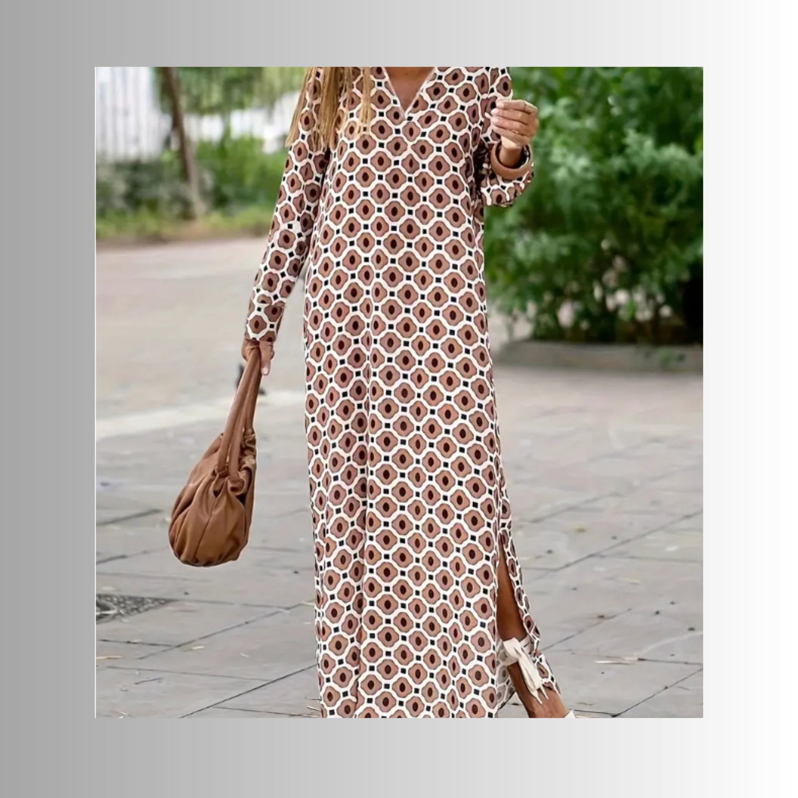 Boho Long Dress Sewing Pattern: Women's Plus Sizes (printable PDF) - Etsy
