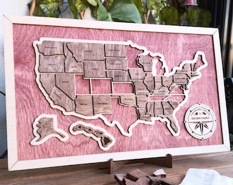 USA Travel Map Wooden States Map - Il 340x270.6472849889 7zqk 