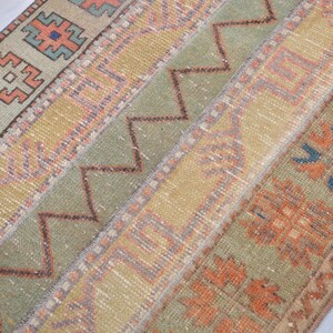 2x8,Runner Rug,Oushak Runner Rug,2x8 Rug,Soft Runner Rug,Vintage Runner Rug,Turkish Runner Rug,Entry Rug,Natural Rug,Corridor Rug,Wool Rug