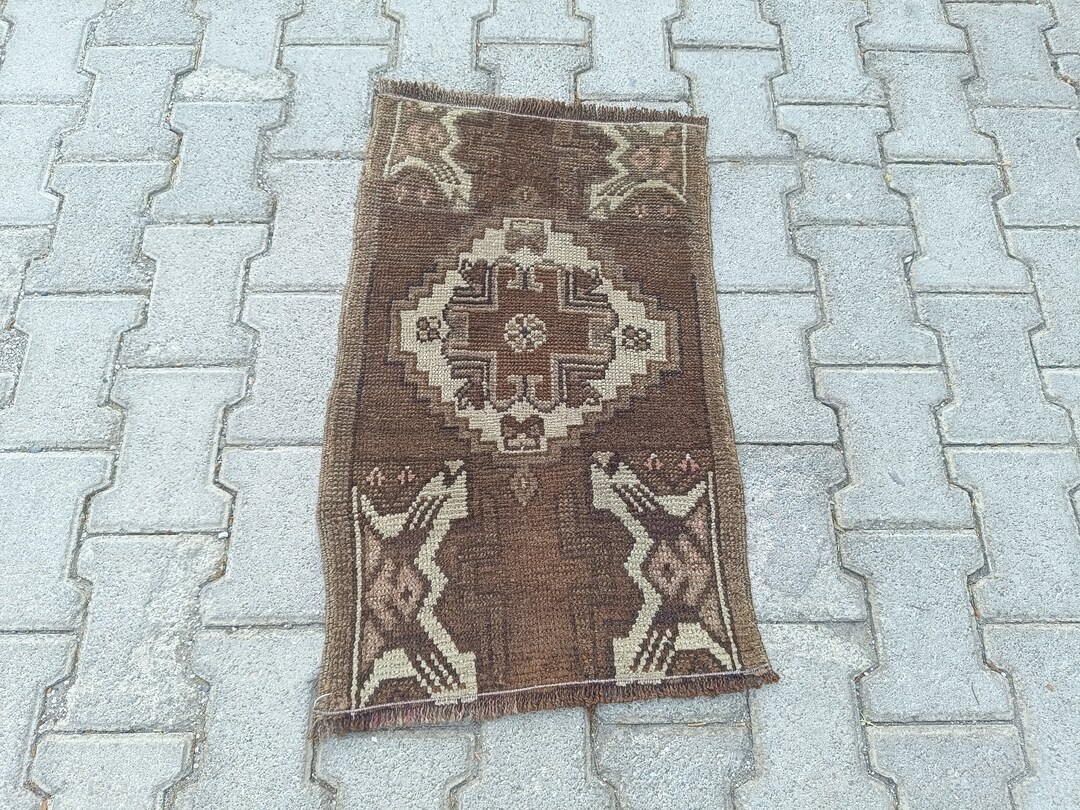 2x2,door Mat Rug,turkish Door Mat,vintage Door Mat,oushak Door Mat,2x2 Anatolian Rug,2x2 Small