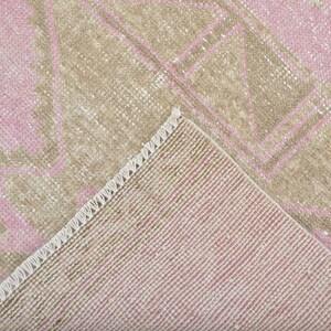 3x13 Runner Rug,Soft Runner,Wool Rug,Anatolian Rug,3x13 Turkish Runner,Pink Runner,Kitchen Runner,Dining Room Rug,3x13 Vintage Runner,3x13