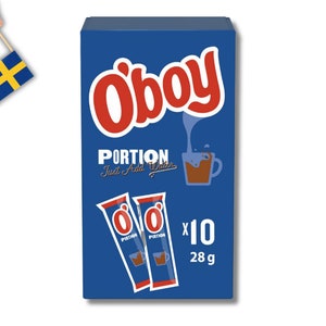 1 Package of Swedish Oboy 280g (9.87 Oz), Original Cocoa powder mix, Swedish fika, choklad, Food from sweden, Swedish candy, chocolate