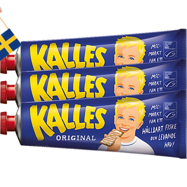 3 Tuben Kalles Kaviar, Schwedisches Essen