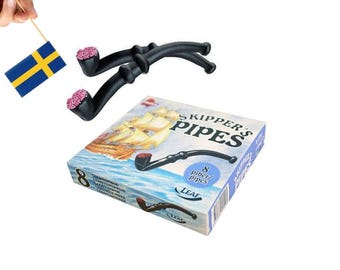 Malaco Skippers Pipes candy 136g (4.79Oz), Swedish candy, licorice candy, swedish food,