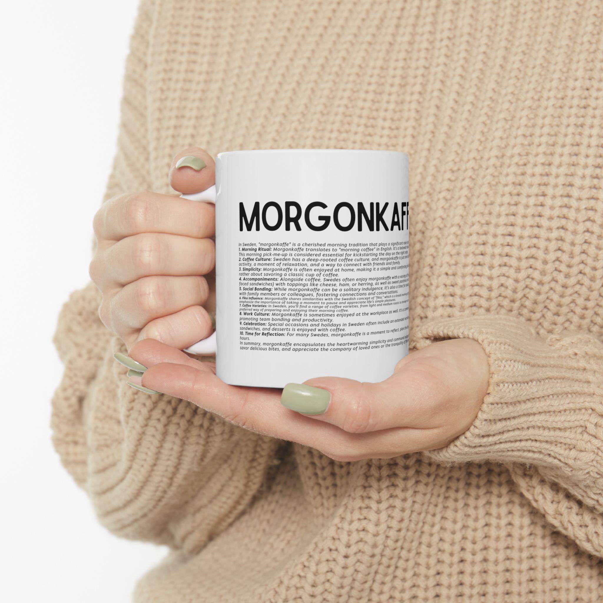 MORGONKAFFE Ceramic Mug for Coffee Lovers - Morning Motivation, Office  Gift, Custom Mug, Tea Time, Cozy Vibes - Etsy, image size:2048x2048