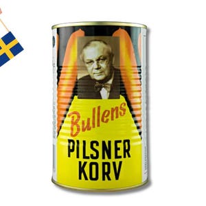 Bullens Pilsnerkorv 455g (16.04 oz) – A Classic Swedish Sausage