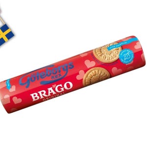 Göteborgskex Brago Original 225 g (7,93 oz) - Galletas suecas clásicas, galletas, comida sueca