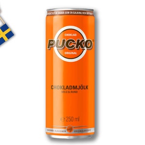 Chokladmjölk Pucko® Original 250ml (1.05 cup) Cocio, Chocolate drink, milk chocolate, swedish food, fika, Chocolate Beverage