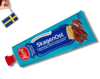 Kavli SkagenOst 275g (9.70 Oz) Skagen cheese, cheese spread, shrimp, Crayfish, swedish food, scandinavian food, Seafood spread