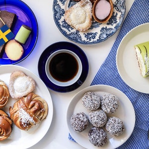 Swedish Fika, Swedish Pastry Sweden, Swedish Cookies, Pastries, Delicato Swedish Fika Sweden, Swedish Shortbread, Almond Paste Cookies