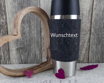 personalisierter Thermobecher // Thermobecher mit Wunschtext // Kaffeebecher personalisiert // Emsa Becher mit Name