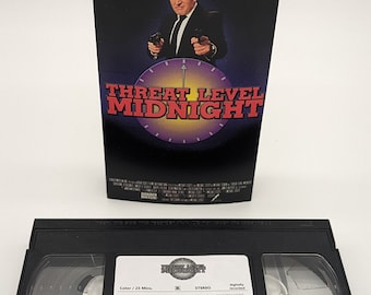 Custom Threat Level Midnight the Office Parody VHS Playable in VCR