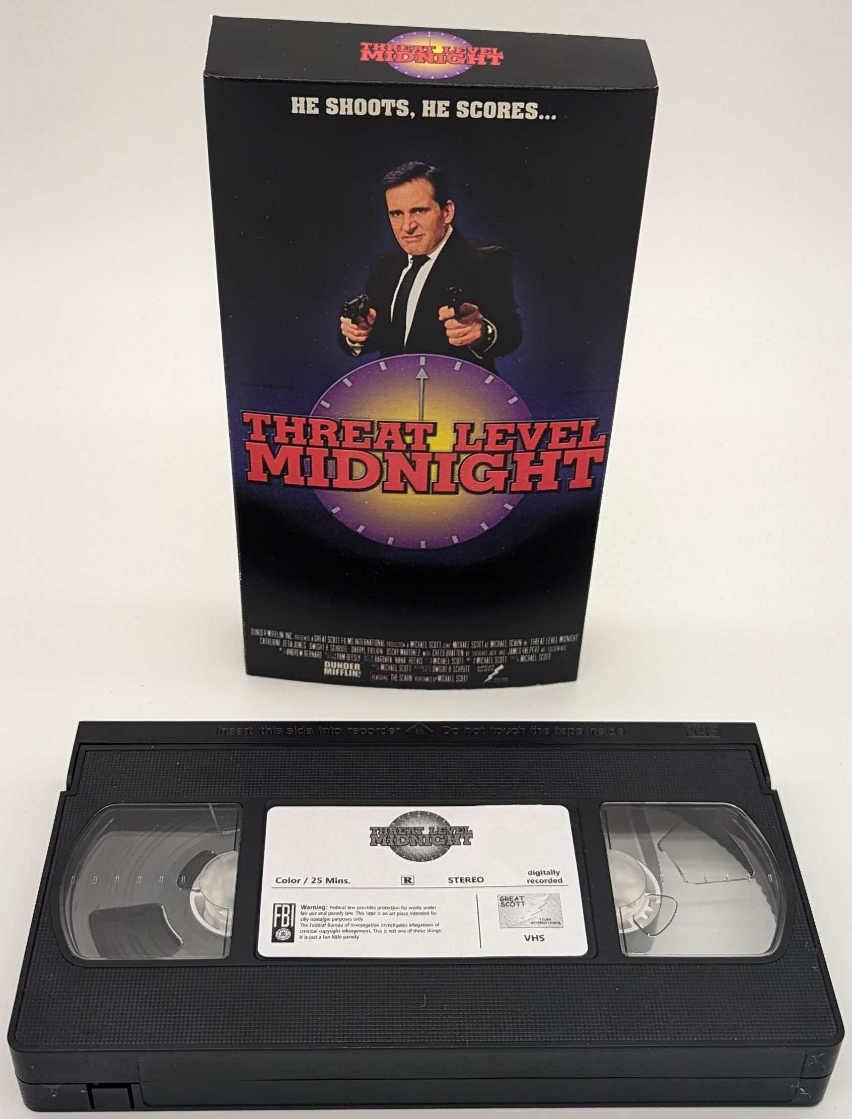 Custom Threat Level Midnight the Office Parody VHS Playable Custom Threat Level Midnight the Office Parody VHS Playable