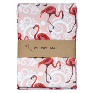 Oldehall Vibrant & Colorful Flamingo Kitchen Towel / Tea Towel for Daily Use/Home Decoration - Original Design