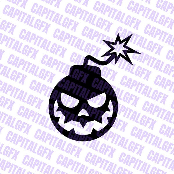 Jack O Lantern Car Decal Etsy