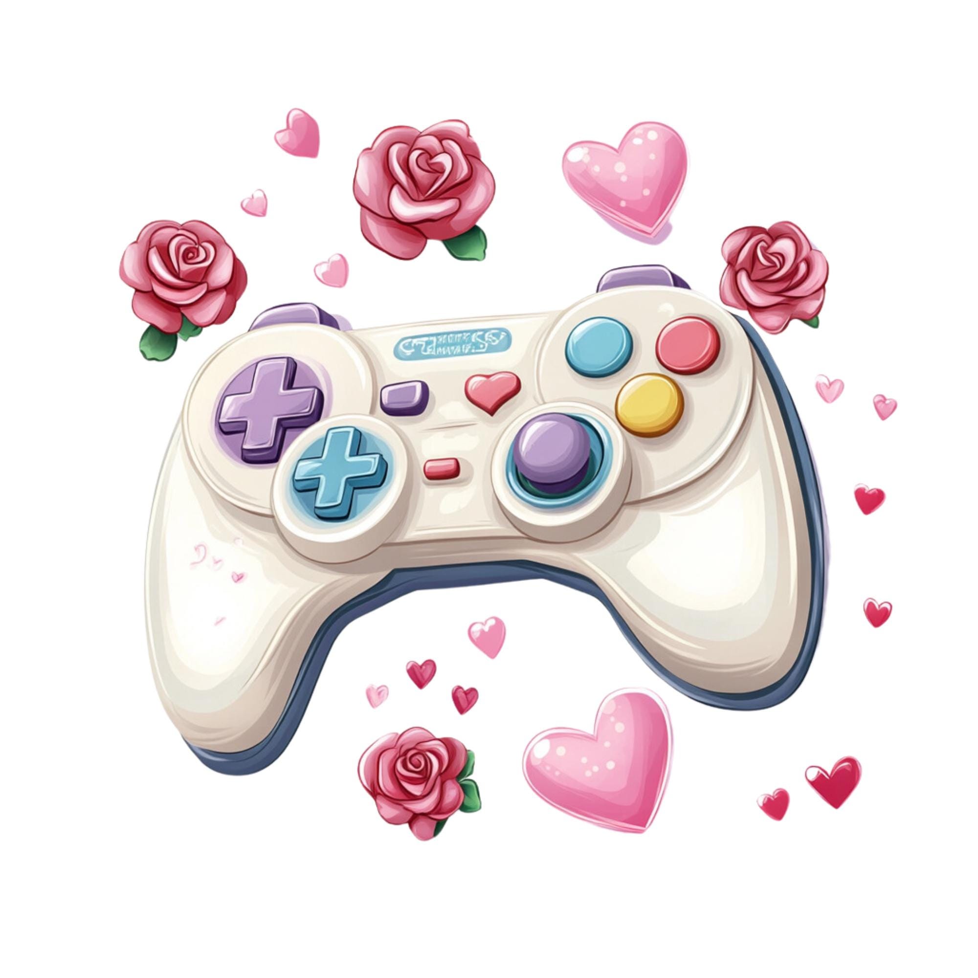 Game Controller PNG Clipart: Gamer Graphics, Sublimation Designs - Etsy
