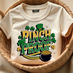 Pinch Proof St. Patrick&#39;s Day PNG: Shamrock, Leprechaun Hat (Digital Art)