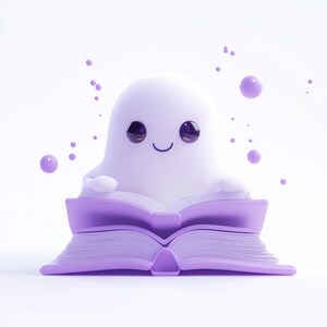 7 Cute Ghost Clipart, png,jpj, Whimsical Ghost Clipart, Watercolor Halloween Clipart, Cute Halloween,Boho Ghost Clipart,Junk jornal,clip art