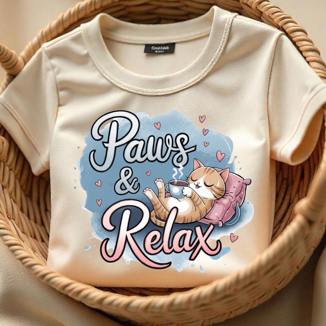 Just Relax Cat T-Shirt