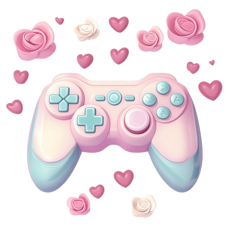 Game Controller PNG Clipart: Gamer Graphics, Sublimation Designs - Etsy