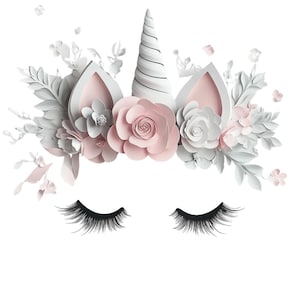 Watercolor Unicorn Clipart: Rainbow Unicorn Designs (PNG, JPG)