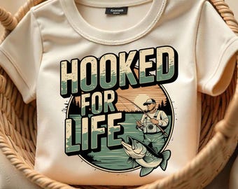 Pesca PNG: Pescatore d'epoca, design agganciato per la vita (download digitale)