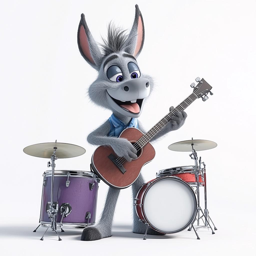 Snare Drum Funny Joke Everybody Laugh Doll Drummer