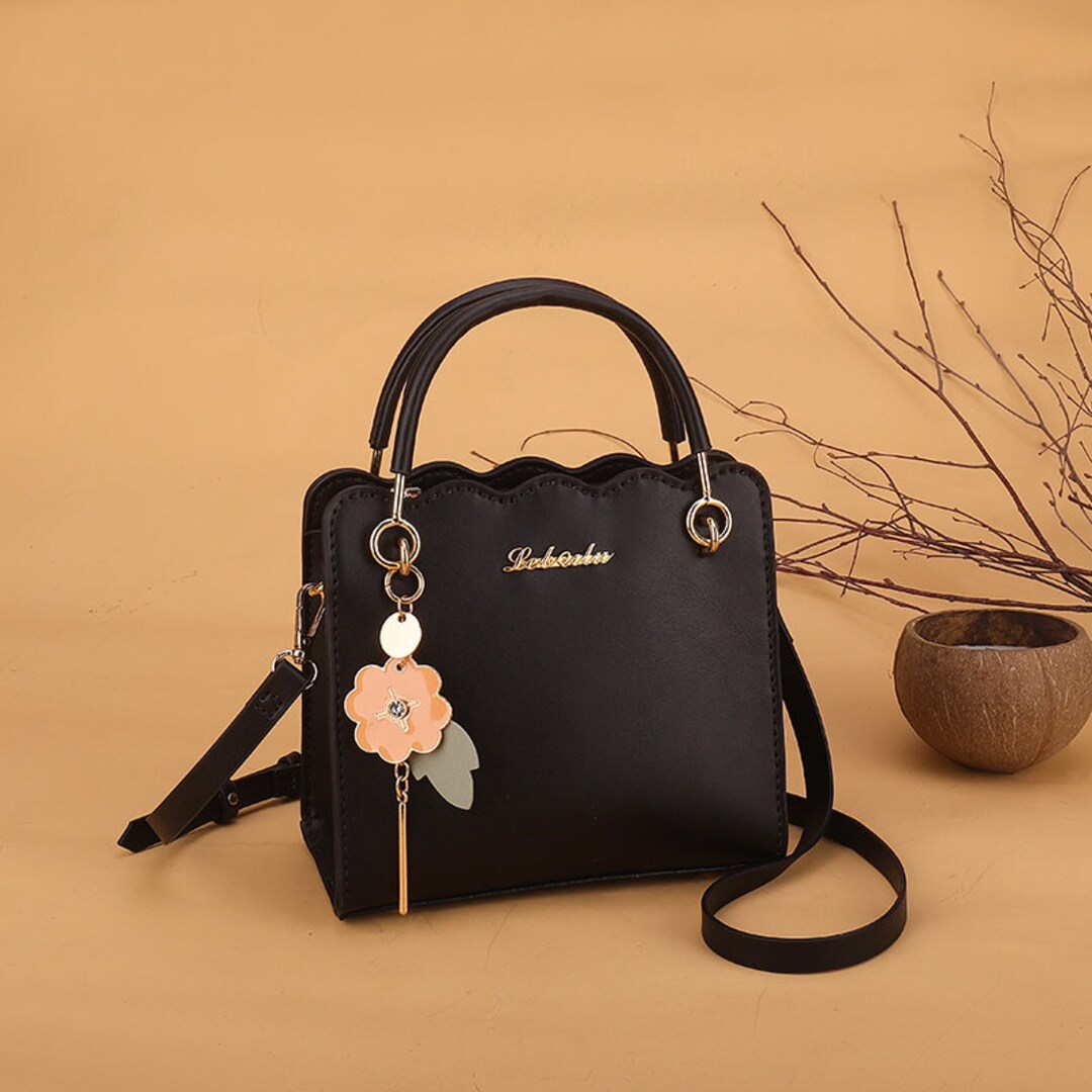 Chic Commuter PU Crossbody Bag Vertical Zipper Design Etsy