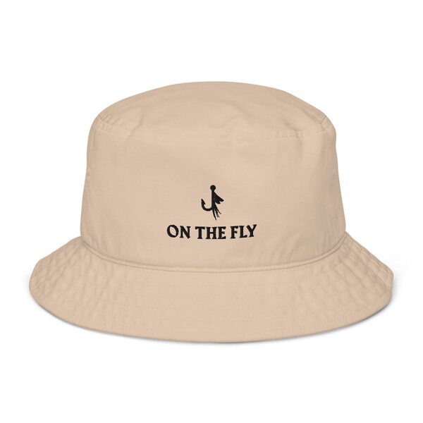 Fly Fishing Bucket Hat Etsy