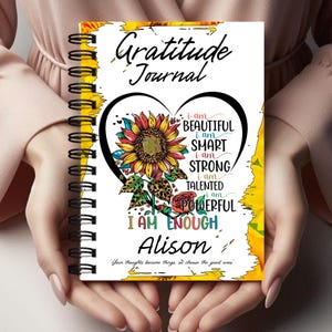 Personalized Gratitude Journal: 5-Minute Daily Mindfulness (A4/A5)