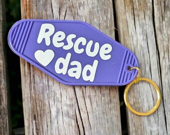 Rescue Dad Keychain