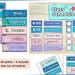 Pastel Classroom Schedule Cards With Pictures Canva Daily Visual ...