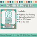 Retro Classroom Number Posters With Ten Frames 1-20 for Kids-math ...