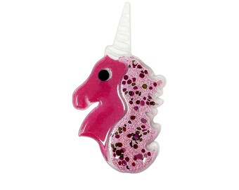 Personalisiertes Einhorn Fusing-Glas Ornament