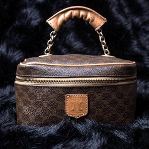 メイク道具・化粧小物 vintage made in ITALY CELINE bag Vintage Celine Cosmetic Bag - Etsy