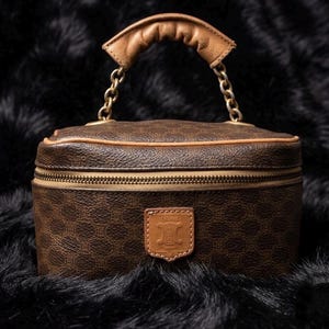 メイク道具・化粧小物 vintage made in ITALY CELINE bag Vintage Celine Cosmetic Bag - Etsy
