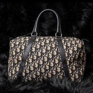 Christian Dior Trotter Boston Bag - Etsy