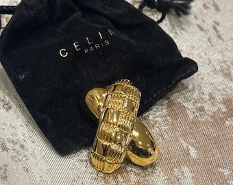 Celine - Vintage Brooch - Etsy
