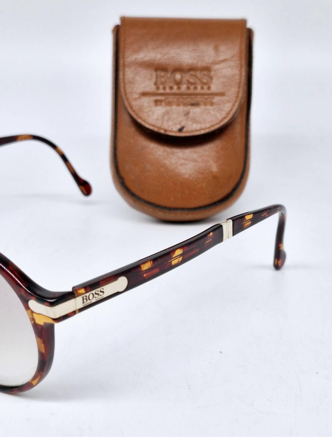 Vintage Designer Sunglass, Hugo Boss by Carrera 5156 Tortoise